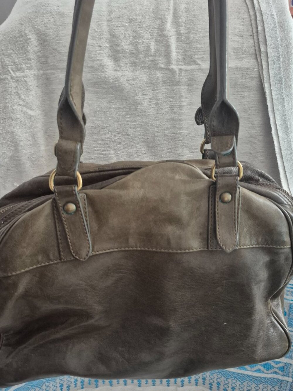 Timberland army green purse real leather - Picture 4 of 5
